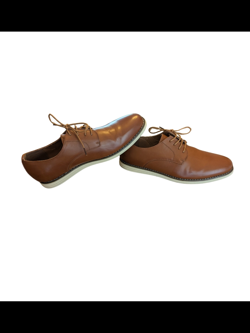 EUC Vostey Milan Mens 13 Formal Brown Lace Up Oxford Dress Shoes